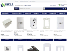 Tablet Screenshot of difar.com.br